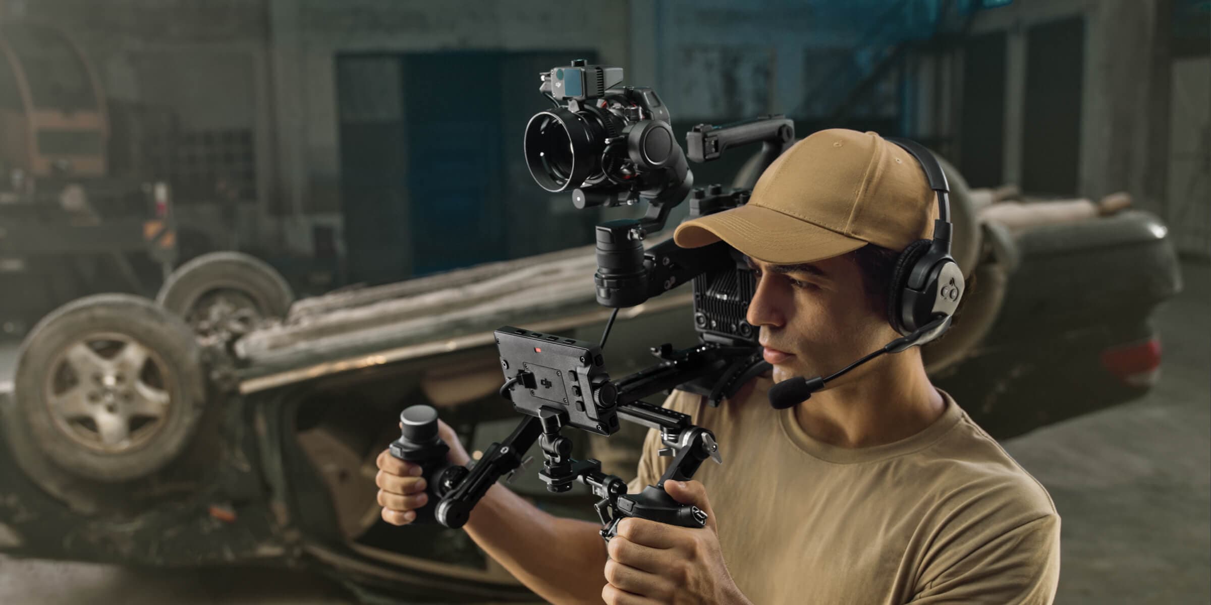 Ronin 4D на рамо